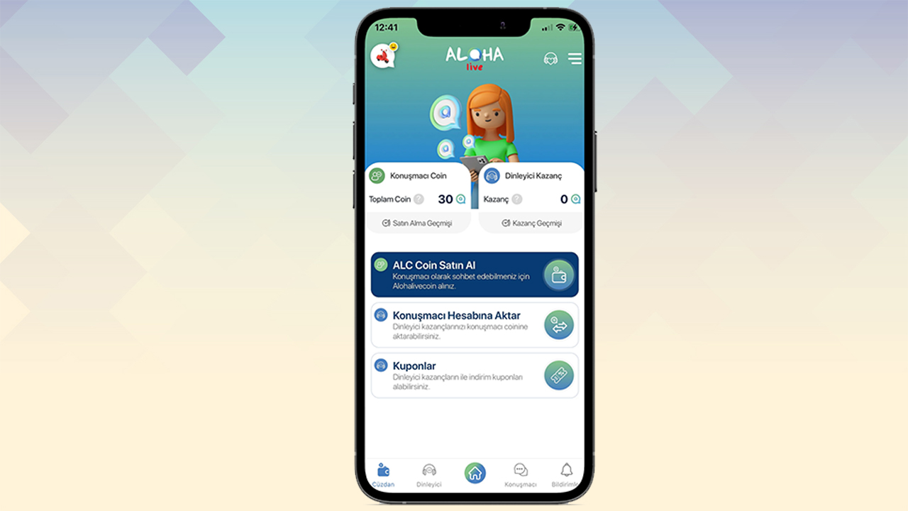 Aloha Live introduced its new design and voice chat feature!